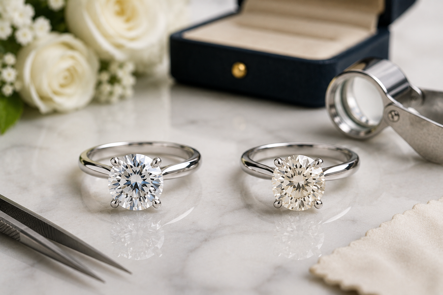 Lab-Grown vs Natural Diamond Engagement Rings - Which Is Right for You in 2026?