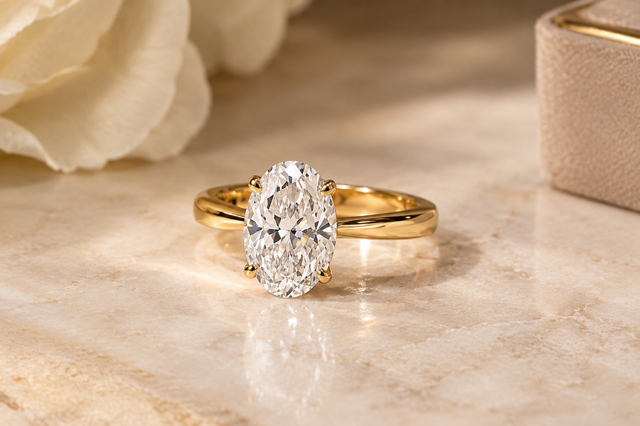 Chunky Gold Is Back: Why Bold Yellow Gold Engagement Rings Are Defining 2026