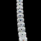49ctw Prong East West Emerald Tennis Bracelet