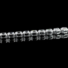 2-3/4ctw Bezel East West Emerald Tennis Bracelet