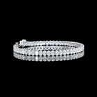 8ctw Prong Oval Tennis Bracelet