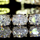 10ctw Prong East West Oval Tennis Bracelet