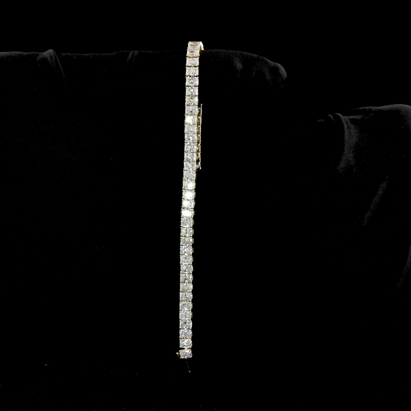 10ctw Prong Radiant Tennis Bracelet