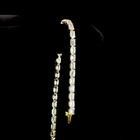 8ctw Prong East West Emerald Tennis Bracelet