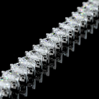 7ctw Prong Inclined Pear Tennis Bracelet