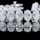 31ctw Prong Oval Tennis Bracelet
