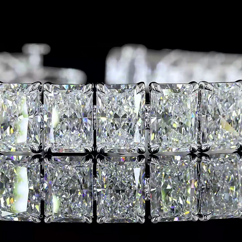 31ctw Prong Radiant Tennis Bracelet