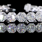 29ctw Bezel Octagon Nova Tennis Bracelet