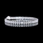 11ctw Prong Oval Tennis Bracelet