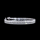 8ctw Prong East West Radiant Tennis Bracelet