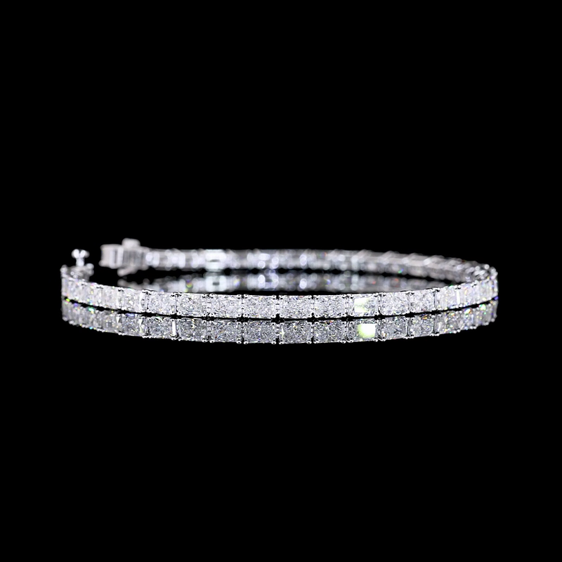 8ctw Prong East West Radiant Tennis Bracelet