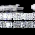 25ctw Prong East West Radiant Tennis Bracelet