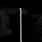 100ctw Prong Round Tennis Bracelet