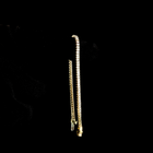 3-3/4ctw Prong Emerald Tennis Bracelet