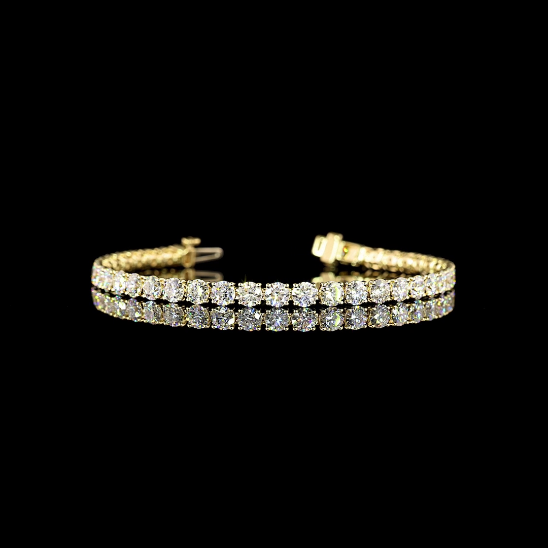 8ctw Prong Round Tennis Bracelet