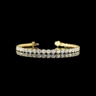 8ctw Prong Round Tennis Bracelet