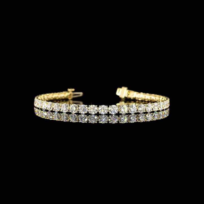 8ctw Prong Round Tennis Bracelet