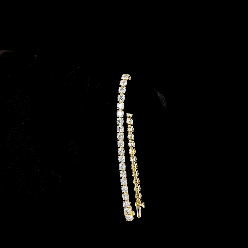 8ctw Prong Round Tennis Bracelet