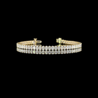 5ctw Prong Oval Tennis Bracelet