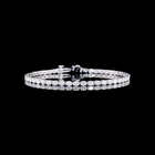 4ctw Prong East West Oval Tennis Bracelet