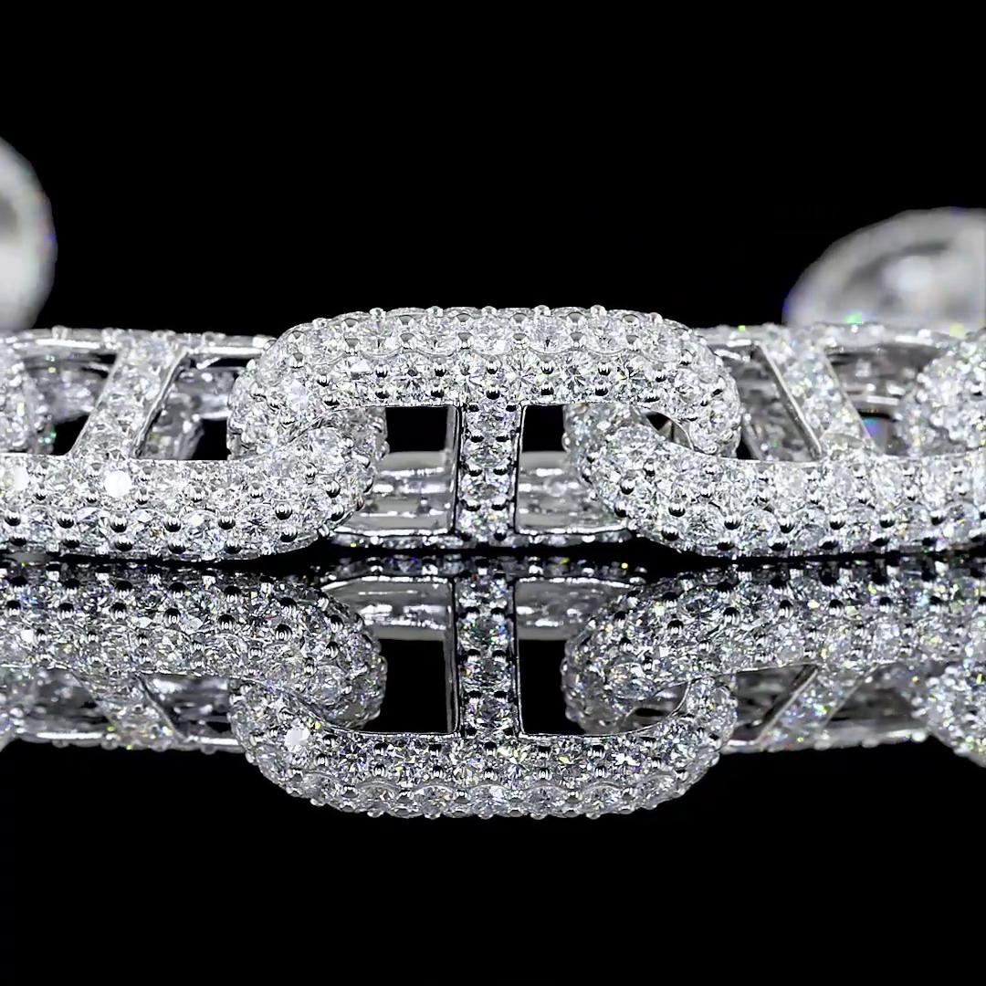 20ctw Prong Round Special Bracelet