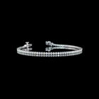 1-3/4ctw Prong Round Tennis Bracelet