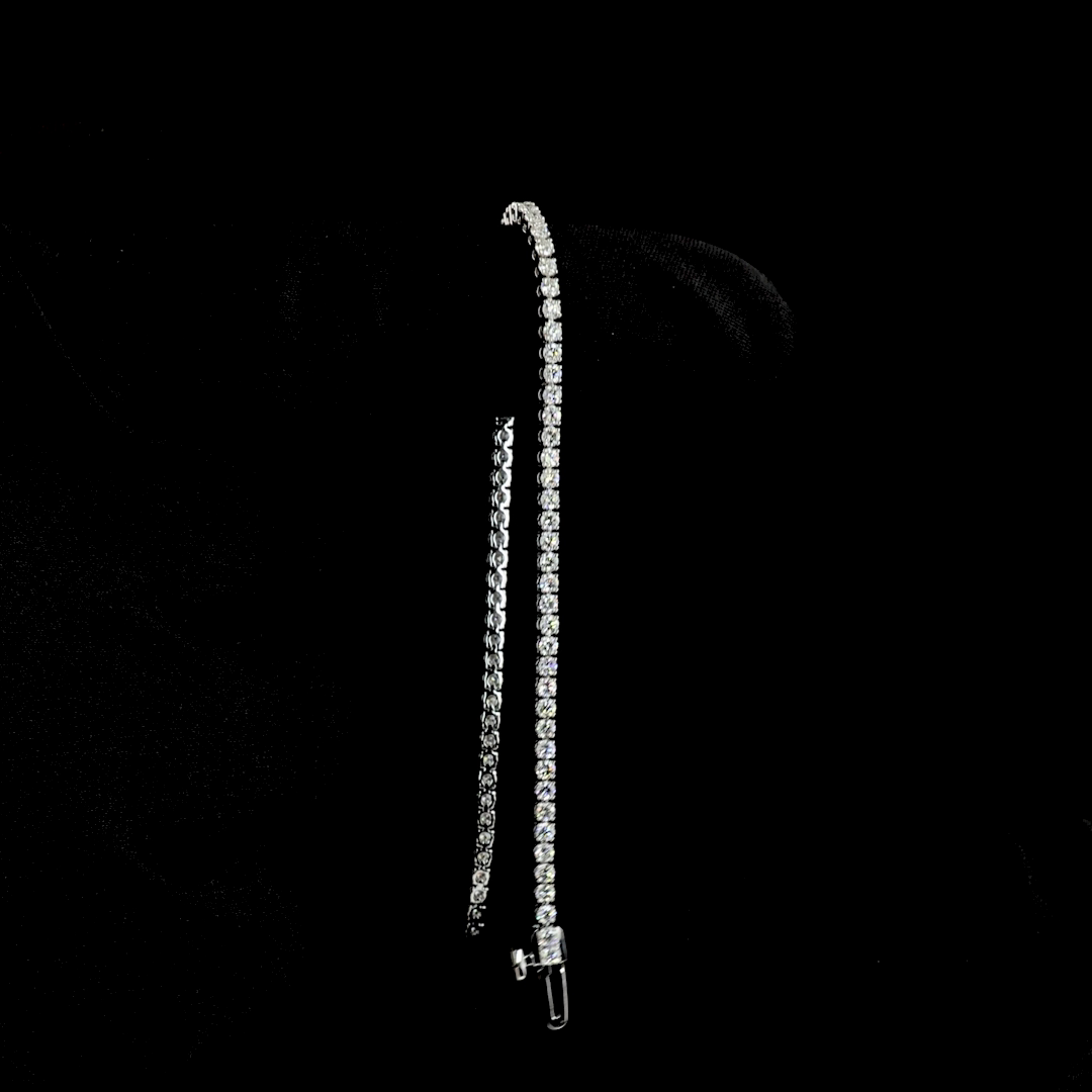 1-3/4ctw Prong Round Tennis Bracelet