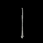 3ctw Prong East West Emerald Tennis Bracelet