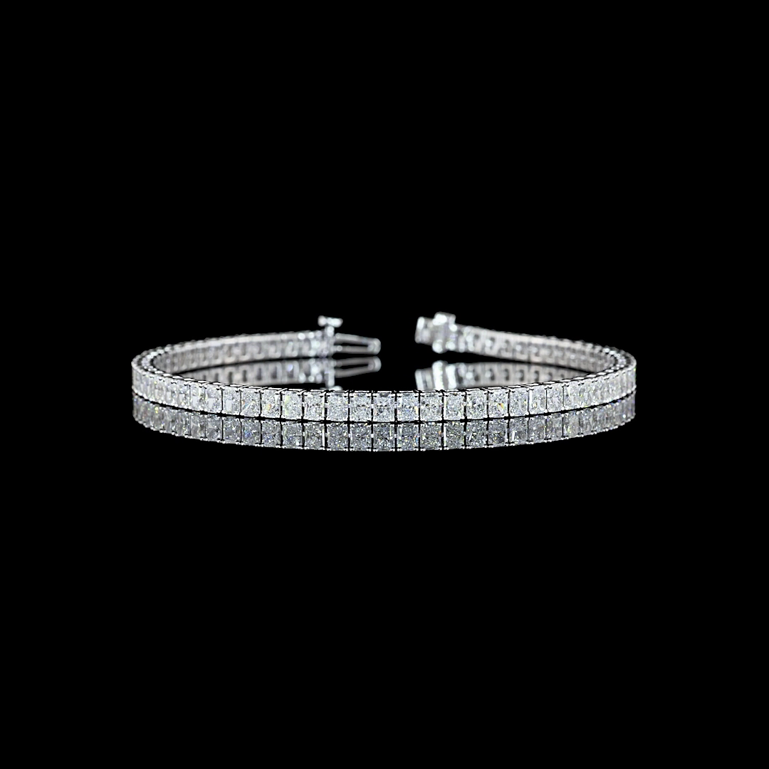 6ctw Prong Radiant Tennis Bracelet