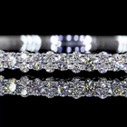2-1/2ctw Prong Round Bangle Bracelet