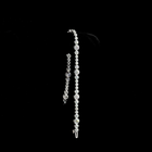 4ctw Bezel Round Station Line Tennis Bracelet