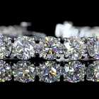 21ctw Prong Round Tennis Bracelet