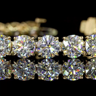21ctw Prong Round Tennis Bracelet