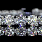 34ctw Prong Round Tennis Bracelet