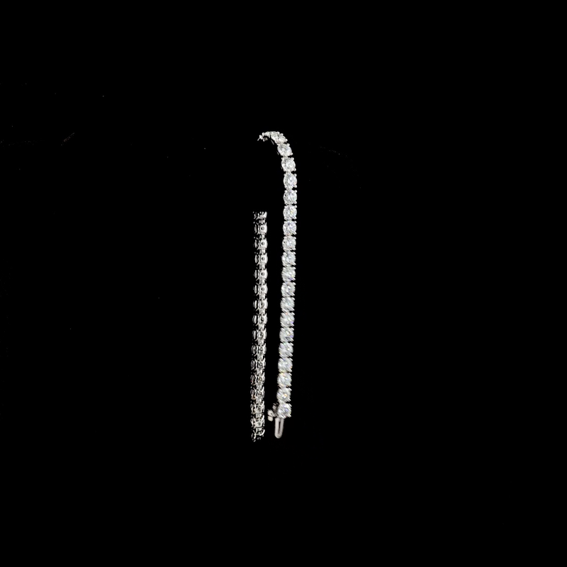 9ctw Prong Round Tennis Bracelet