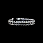 7ctw Bezel Round Tennis Bracelet