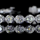 7ctw Bezel Round Tennis Bracelet