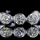 20ctw Bezel Round Tennis Bracelet