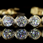 15ctw Bezel Round Tennis Bracelet