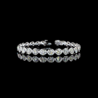 15ctw Bezel Round Tennis Bracelet