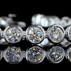 15ctw Bezel Round Tennis Bracelet