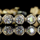 9ctw Bezel Round Tennis Bracelet