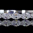 4-1/2ctw Prong East West Oval Bangle Bracelet