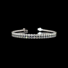5ctw Prong Round Tennis Bracelet