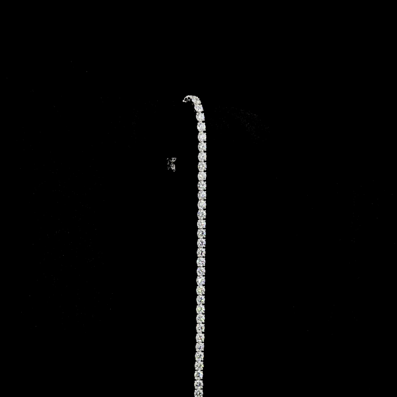 5ctw Prong Round Tennis Bracelet