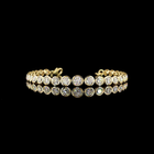 6ctw Bezel Round Riviera Tennis Bracelet