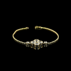 3-1/4ctw Prong Round Special Bracelet
