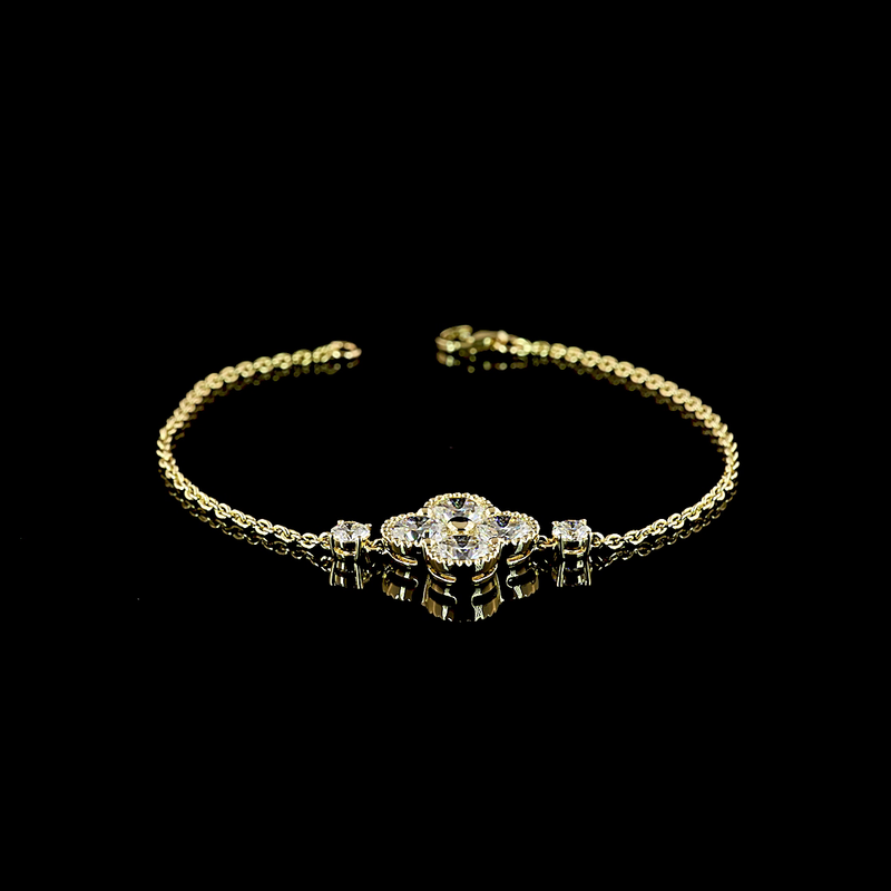 3-1/4ctw Prong Round Special Bracelet