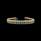9ctw Prong Round Tennis Bracelet