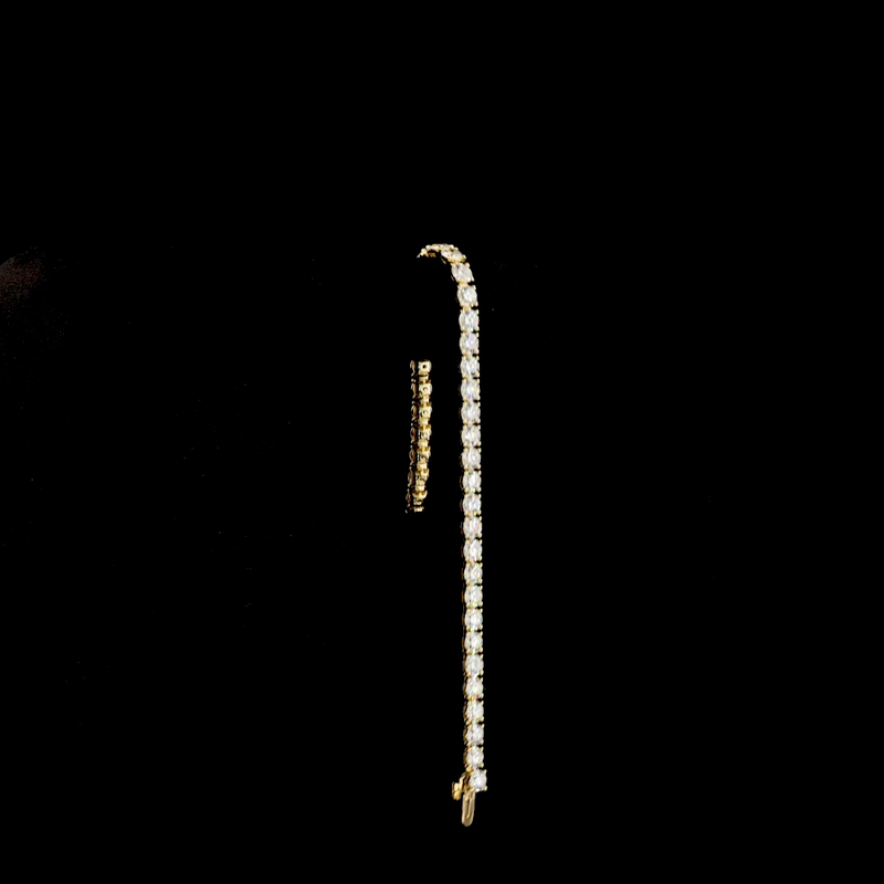 9ctw Prong Round Tennis Bracelet